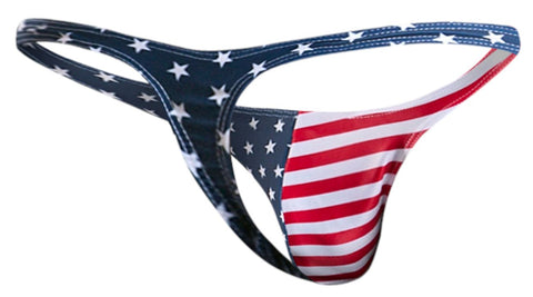 JUSTIN+SIMON XSJ03 Classic Thongs Color USA Flag