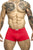 JUSTIN+SIMON XSJ08 Classic Trunks Color Coral