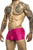 JUSTIN+SIMON XSJ08 Classic Trunks Color Hot Pink