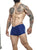 JUSTIN+SIMON XSJ08 Classic Trunks Color Royal Blue