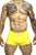 JUSTIN+SIMON XSJ08 Classic Trunks Color Yellow