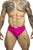 JUSTIN+SIMON XSJ09 Running Shorts Color Hot Pink