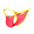 JUSTIN+SIMON XSJ12 Bikini One Color Coral