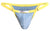 JUSTIN+SIMON XSJ12 Bikini Color Lurex Blue