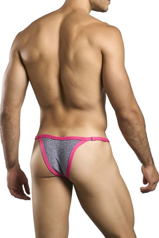 JUSTIN+SIMON XSJ12 Bikini Color Lurex Gray