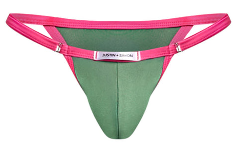 JUSTIN+SIMON XSJ12 Bikini Color New Green