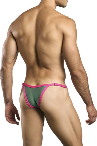 JUSTIN+SIMON XSJ12 Bikini Color New Green