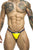 JUSTIN+SIMON XSJ12 Bikini One Color Yellow