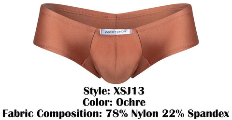 JUSTIN+SIMON XSJ13 Cheeky Bulge Boxer Color Ochre