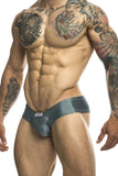 JUSTIN+SIMON XSJ22 Cheek Briefs Color Metal Green