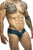 JUSTIN+SIMON XSJ22 Cheek Briefs Color Opal Green