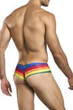 JUSTIN+SIMON XSJ22 Cheek Briefs Color Pride Flag