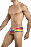 JUSTIN+SIMON XSJ22 Cheek Briefs Color Pride Flag
