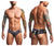 JUSTIN+SIMON XSJ22 Cheek Briefs Color Psycodelic