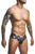 JUSTIN+SIMON XSJ22 Cheek Briefs Color Psycodelic