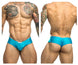 JUSTIN+SIMON XSJ22 Cheek Briefs Color Turquoise