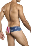 JUSTIN+SIMON XSJ22 Cheek Briefs Color USA Flag