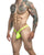 JUSTIN+SIMON XSJBU02 Bulge Thongs Color Neon Green
