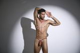 JUSTIN+SIMON XSJBU02 Bulge Thongs Color Ochre