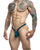 JUSTIN+SIMON XSJBU02 Bulge Thongs Color Opal Green