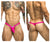 JUSTIN+SIMON XSJBU02 Bulge Thongs Color Pink