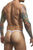 JUSTIN+SIMON XSJBU02 Bulge Thongs Color White Mesh