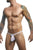 JUSTIN+SIMON XSJBU02 Bulge Thongs Color White Mesh