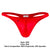 Joe Snyder JS03 Thong Color Red