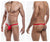 Joe Snyder JSBUL02-Pol Polyester Bulge Tanga Color Red-Poly