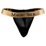 Magic Silk 4586 Silk Knit Micro Thong Color Black