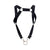 MaleBasics DMBL06 DNGEON Straigh Back Harness Color Black