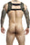 MaleBasics DMBL08 DNGEON Croptop Cockring Harness Color Army