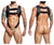 MaleBasics DMBL08 DNGEON Croptop Cockring Harness Color Black