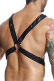 MaleBasics DMBL09 DNGEON Cross Chain Harness Color Black