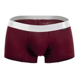 MaleBasics MB101 Classic Pima Trunks Color Wine