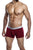 MaleBasics MB101 Classic Pima Trunks Color Wine