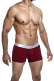 MaleBasics MB101 Classic Pima Trunks Color Wine