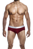 MaleBasics MB103 Classic Pima Briefs Color Wine