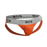 MaleBasics MBL107 MOB Classic Fetish Jock 3 Inches Jockstrap Color Orange