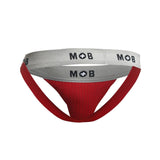 MaleBasics MBL107 MOB Classic Fetish Jock 3 Inches Jockstrap Color Red