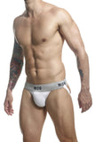 MaleBasics MBL107 MOB Classic Fetish Jock 3 Inches Jockstrap Color White