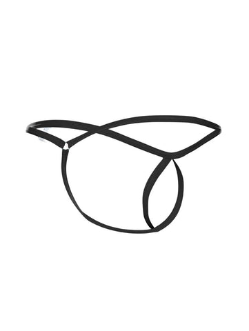 MaleBasics MBL24 Tear Drop Thongs Color Black