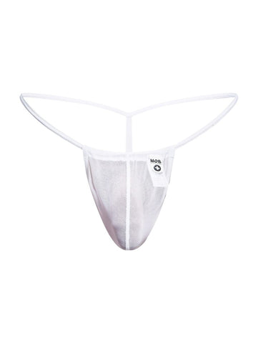 MaleBasics MBL59 Mesh G-String Color White Mesh