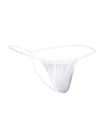 MaleBasics MBL59 Mesh G-String Color White Mesh