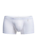 MaleBasics MBL78 Lace Trunks Color White Mesh