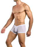 MaleBasics MBL78 Lace Trunks Color White Mesh