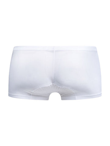 MaleBasics MBL78 Lace Trunks Color White Mesh