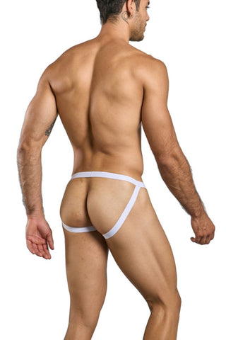 MaleBasics MBL82 Sexy Jockstrap Color White Lace