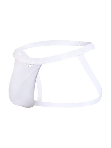 MaleBasics MBL82 Sexy Jockstrap Color White Mesh