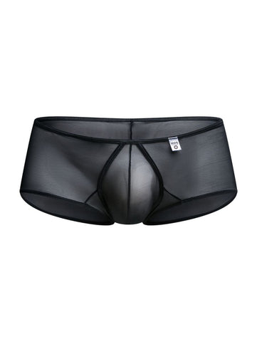 MaleBasics MBL83 Loop Cheeky Trunks Color Black Mesh